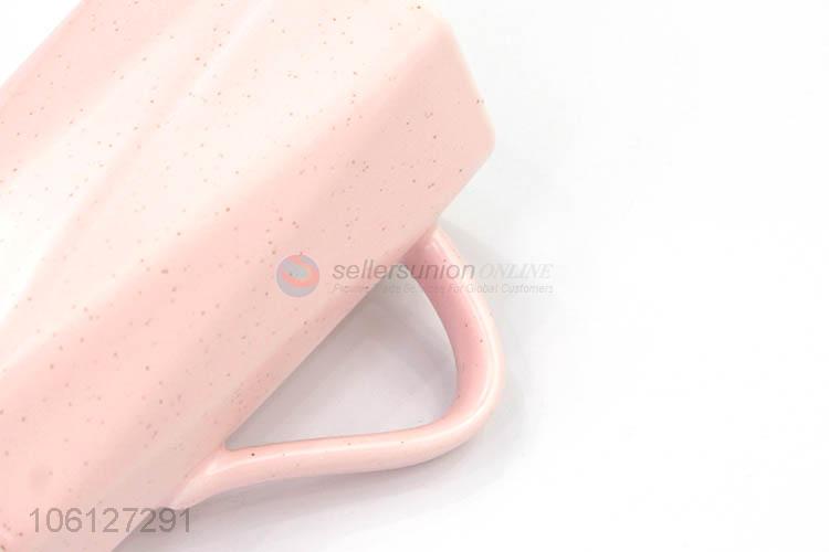 High Sales Pink Ceramic Cup for Drinking