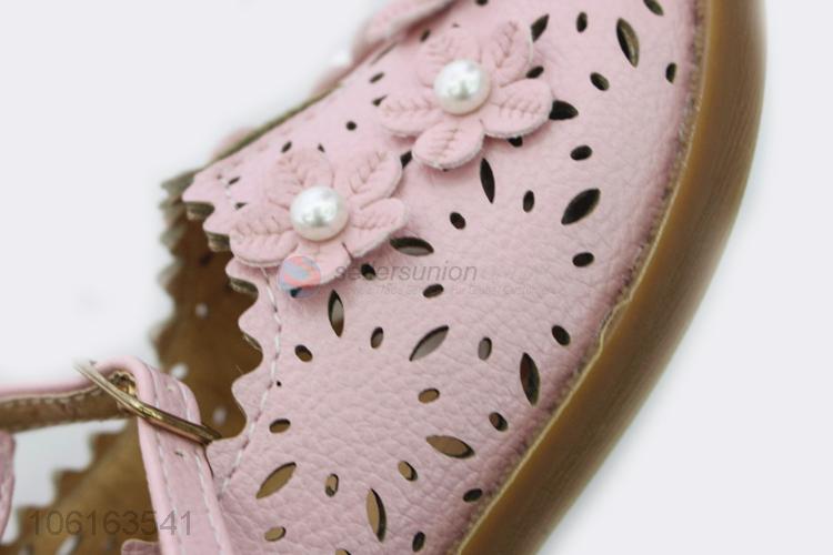 New Child Shoes Girls Princess Hollow Shoes Comfortable Shoes