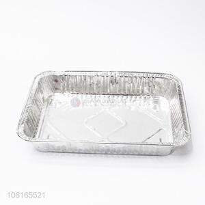 High Sales Square Disposable Aluminum Foil Container/Tray For Baking
