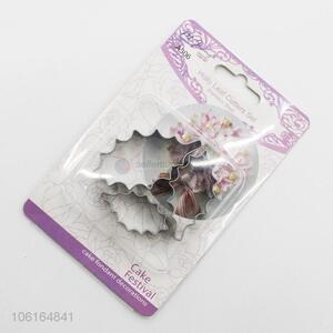 Cheap Price 3Pcs Stainless Steel Cake <em>Cookie</em> Biscuit Moulds <em>Cookie</em> <em>Cutter</em> Set