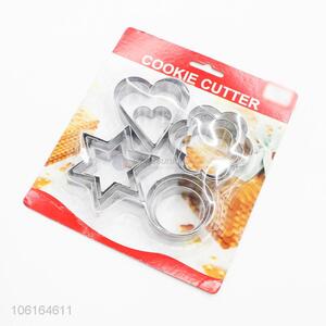 High Sales Multifunctional 12Pieces Stainless Steel Cookie Cutter Biscuit Mold