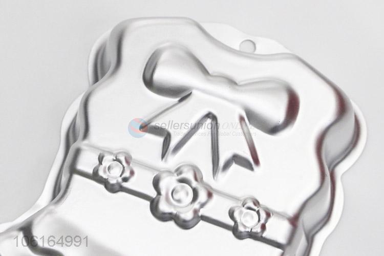 Unique Design Aluminium Alloy Molds Diy Dress Shape Baking Cake Molds