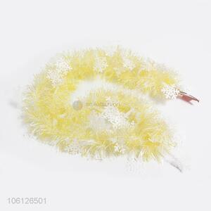 Newly design hanging glitter tinsel for Christmas decor
