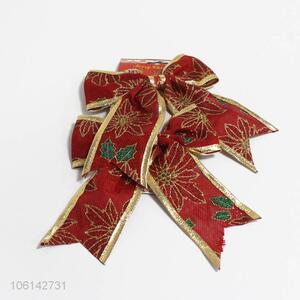 Best Sale 2 Pieces Christmas Decoration Colorful Bowknot