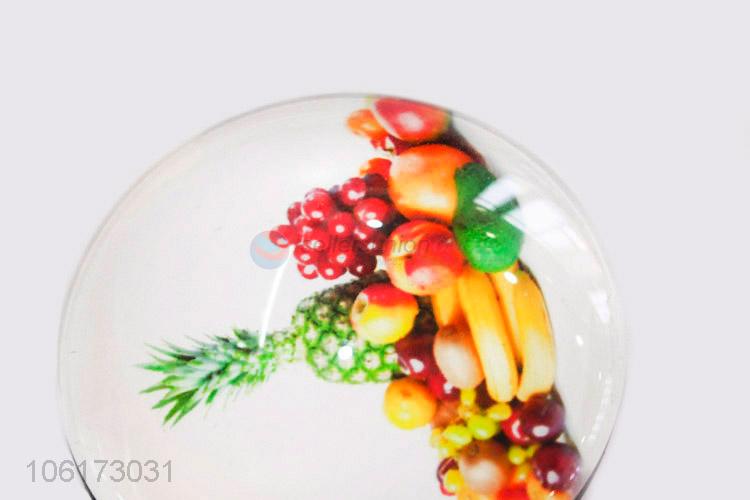 China factory cuke design dome glass fridge magnet