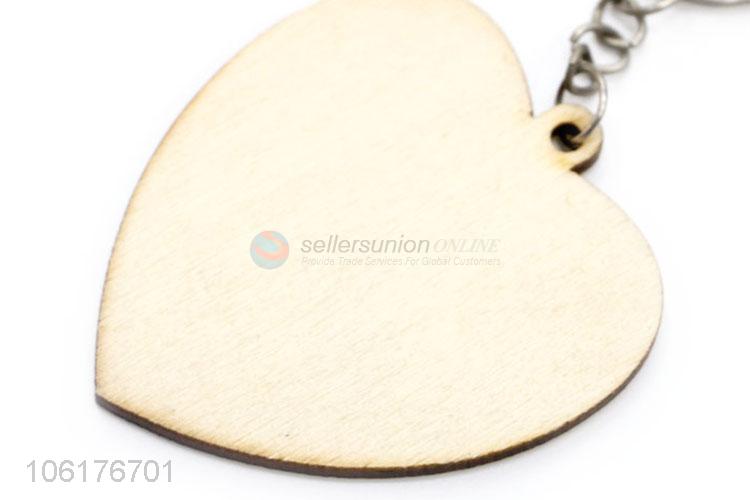 Factory Sale Love Shape DIY Gift Key Chain