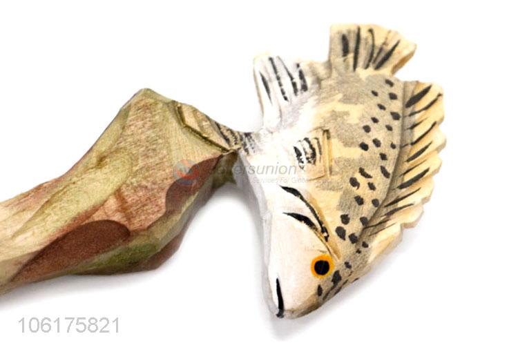 China Wholesale Hand Carved Wooden Animal Ballpoint Pen
