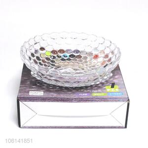 Unique Design Glass Fruit Plate