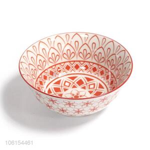 Wholesale hand painted colourful ceramic bowl