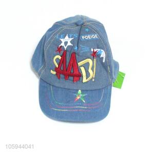 New arrival personalized embroidered baseball cap for children