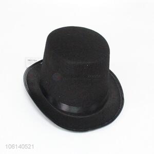 Fashion Design Black Top Hat Bowler Hat