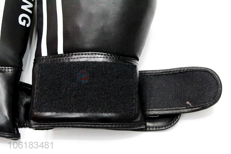 China suppliers custom logo pu leather adults boxing gloves