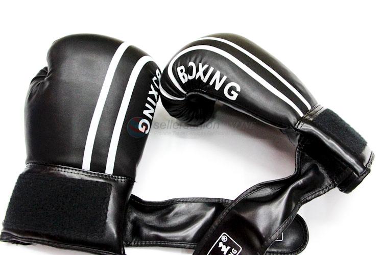 China suppliers custom logo pu leather adults boxing gloves