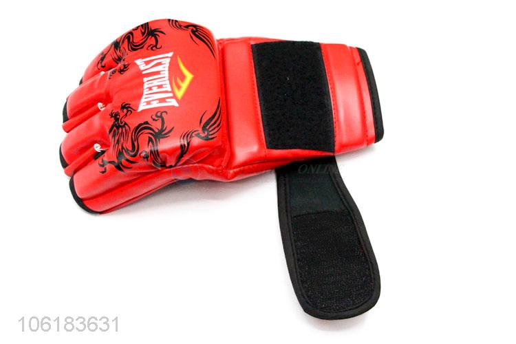 Professional supply custom adults fighting gloves Muay Thai gloves