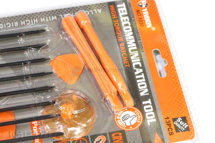 Reliable quality 13pcs hand tools professional screwdriver set