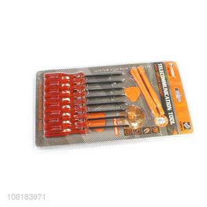 Reliable quality 13pcs hand tools professional screwdriver set