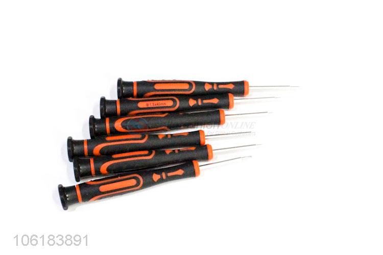 China maker 6pcs hand tools professional screwdriver set