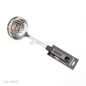 China suppliers cooking utensils stainless steel slotted ladle