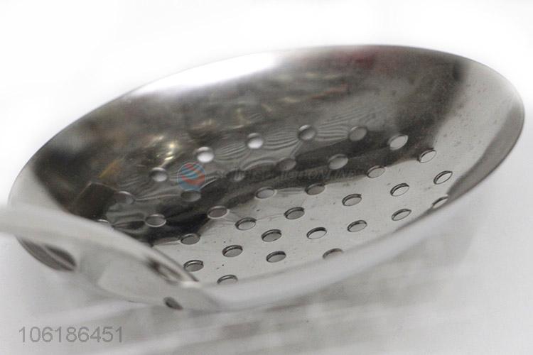 Wholesale popular cooking utensils stainless steel slotted ladle