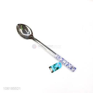 Hot sale kitchen products stainless steel long dinner spoon