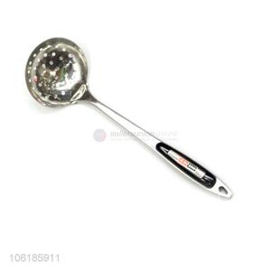 Top manufacturer cooking utensils stainless steel slotted ladle