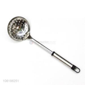 Low price cooking utensils stainless steel slotted ladle