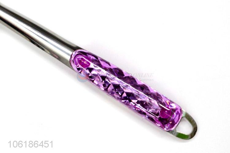 Wholesale popular cooking utensils stainless steel slotted ladle