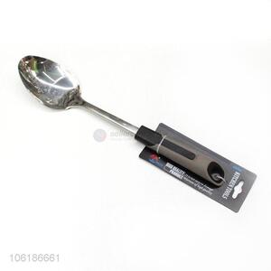 Wholesale cheap kitchen products stainless steel long dinner spoon