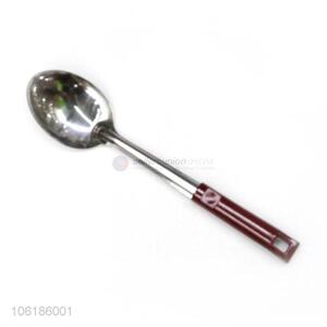 Recent design kitchen products stainless steel long dinner spoon