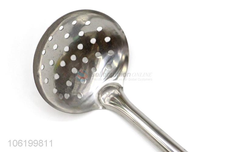 Factory Price Stainless Steel Home Kitchen Restaurant Strainer Leakage Ladle