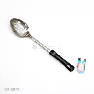 High Quality Stainless Steel Leakage Spoon With Plastic Handle