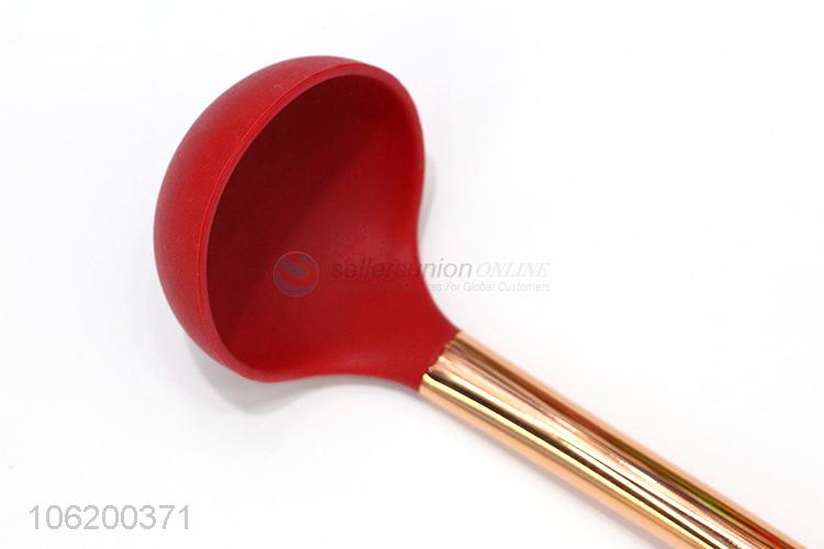 Hot Selling Kitchenware Silicone Soup Ladle