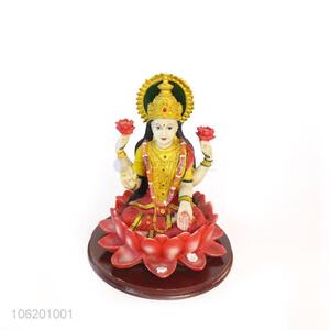 Best Price Hindu Goddess Lotus Blossom Ganesh Laxmi Lakshmi Statue Ganesh Statue