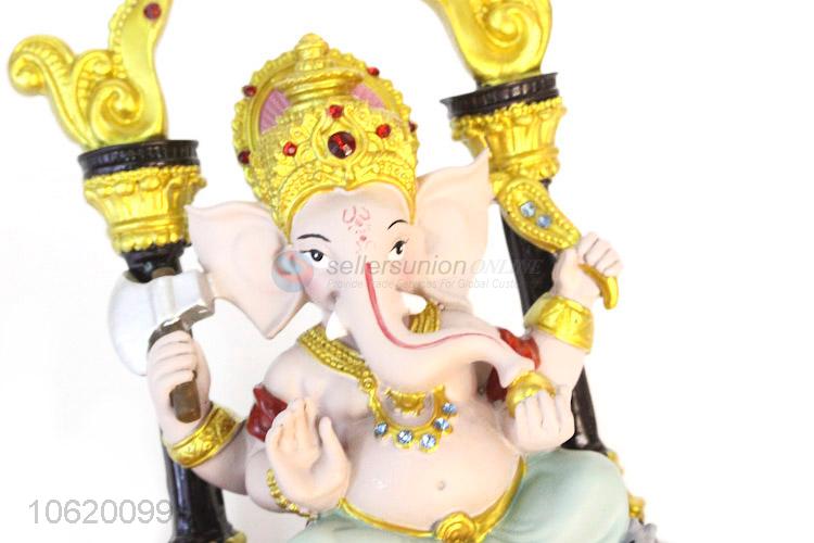 Cheap Price Hand Carved God Ganesha Resin Idol Sculpture Lord Ganesha Statue