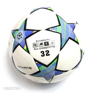 Fashion Colorful PU Soccer Ball Popular Football