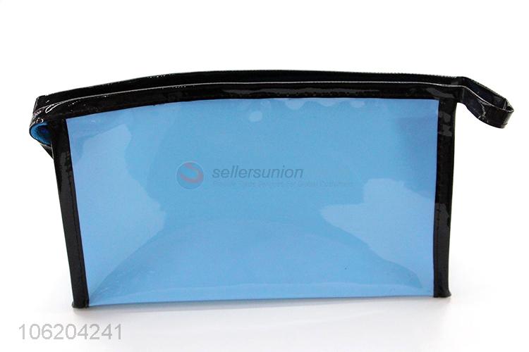 Low price transparent cosmetic makeup bag for women