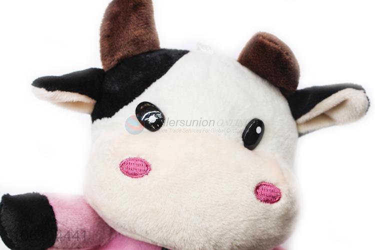Oem factory custom plush toy soft stuffed cow
