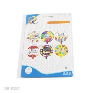 Hot Selling Colorful Birthday Party Decorative Balloons
