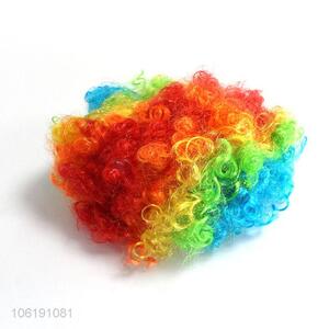 Hot Selling Colorful Fans <em>Wig</em> Best Makeup Prop