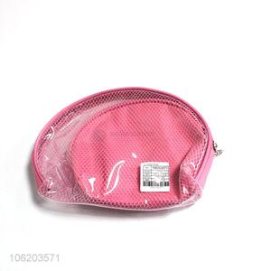 Good quality 2pcs plastic cosmetic bags