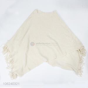 Good quality 100% polyester women travel shawl wrap cape