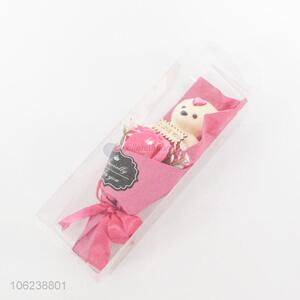Wholesale Prices Valentine Gift Decoration Rose Bear