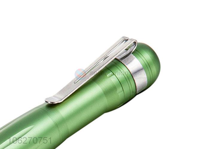 Hot selling mini flashlight aluminum alloy clip flashlight