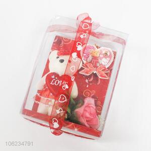 Factory Price Valentine's Day Gifts Bear Simulation Flower