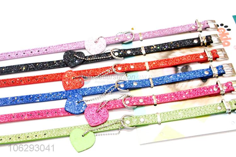Delicate Design PU Leather Pet Collars