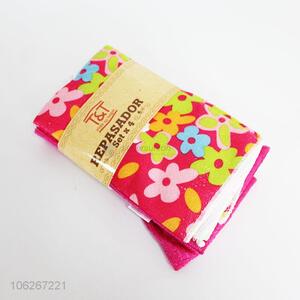 Wholesale 4 Pieces Color Printing Multipurpose Cleaning Cloth