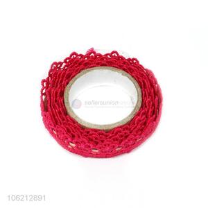 High sales exquisite woven lace adhesive tapes