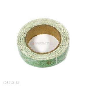 Wholesale green glitter adhesive tapes for decor