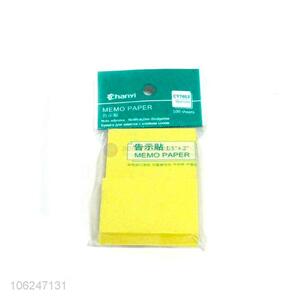 Promotional yellow 100 sheets memo paper