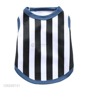 Fashion Cotton Stripe Pet Vest Dog Tank Top